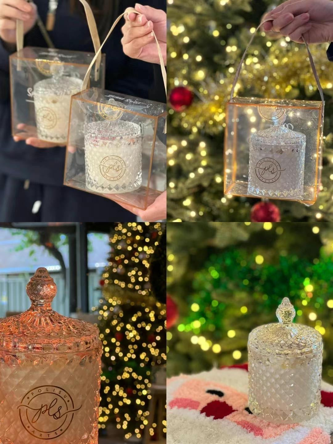 HANDMADE CANDLES WITH CONTAINER